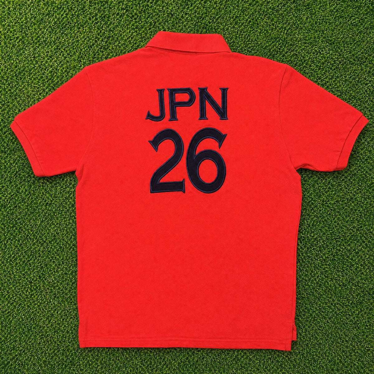 Red Vintage Japan Polo