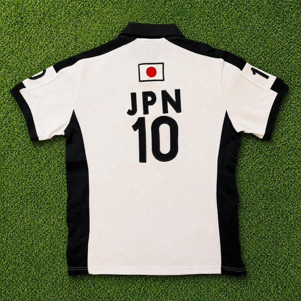 Japan Vintage Black & White Polo