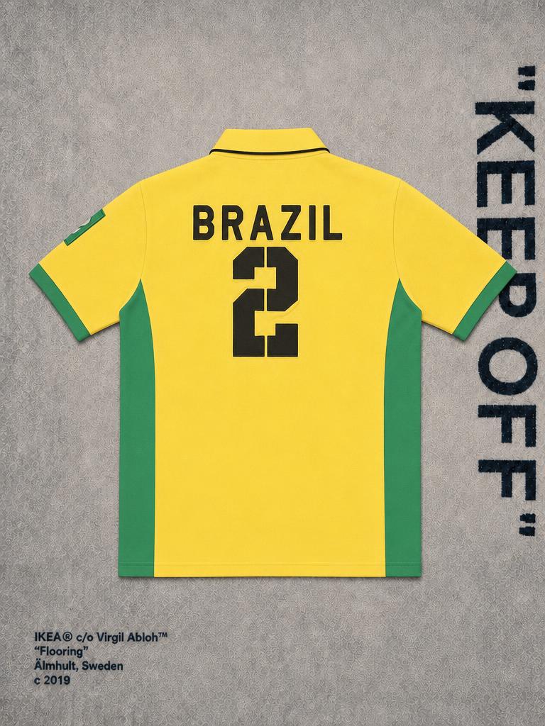 Brazil Vintage Yellow Polo