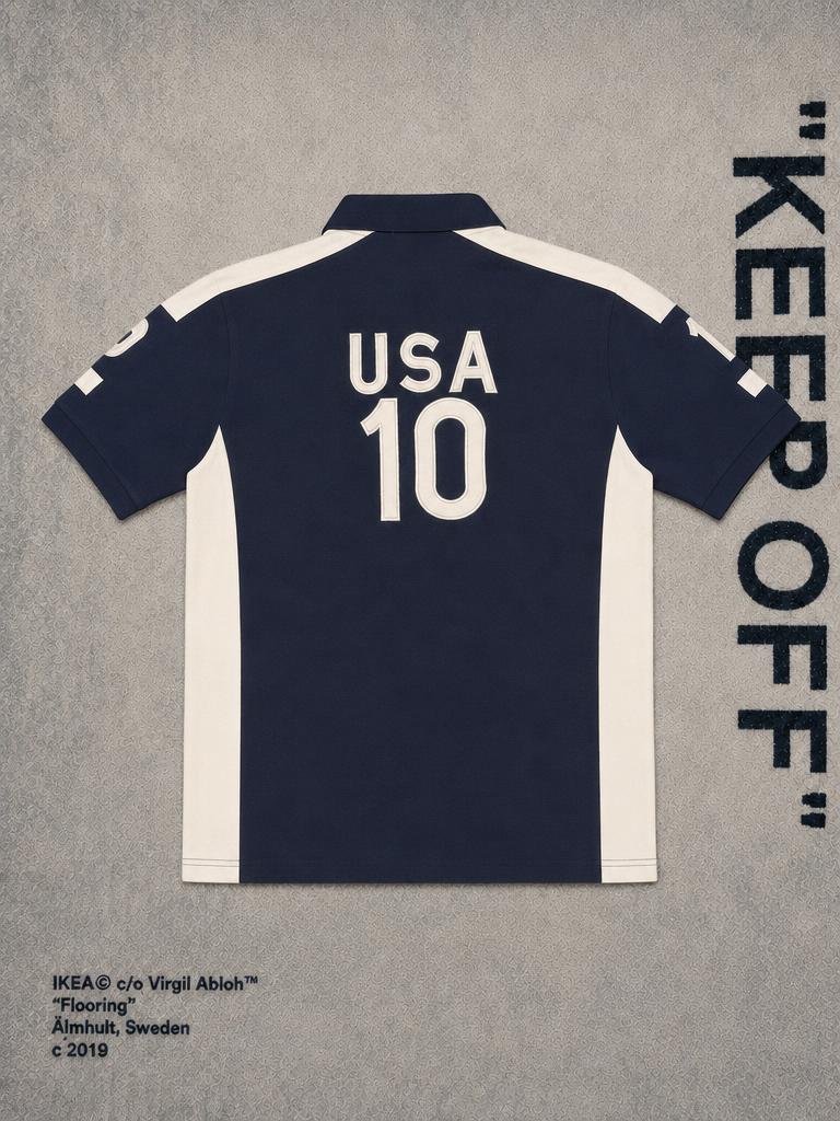 USA Vintage Navy Polo
